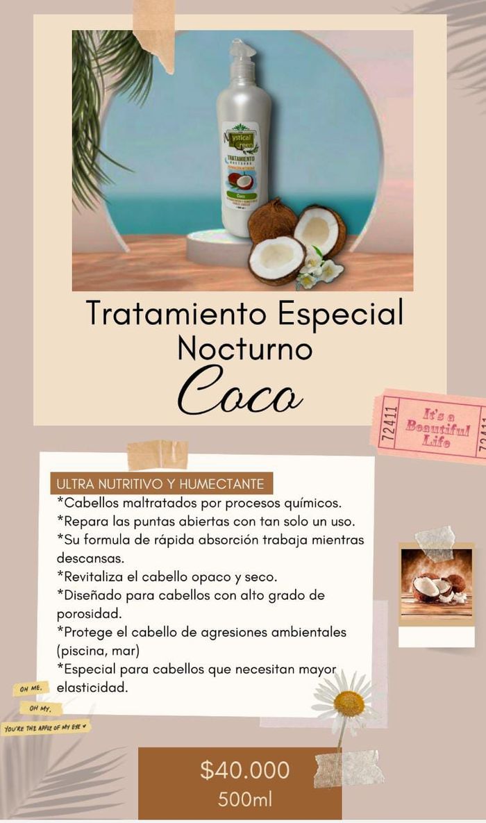 DealShaker: CUPON VALIDO POR EL 30% EN ONE PARA LA DE TRATAMIENTO ESPECIAL  NO9CTURNO DE COCO EN BOGOTA COLOMBIA