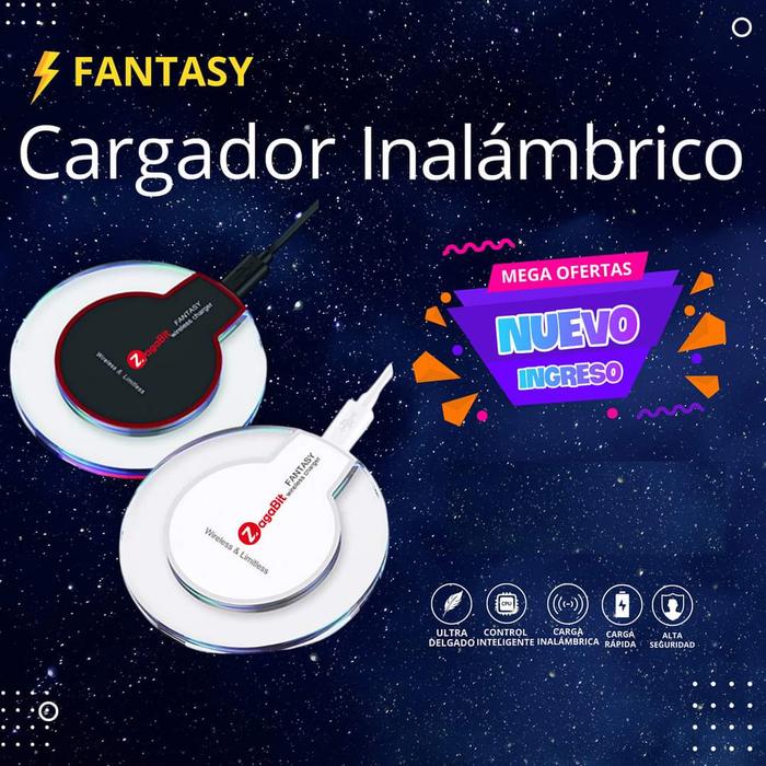 Cargador inalámbrico 2024 fantasy compatibilidad