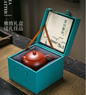 【名工 段泥 許成権 紫砂 監修】中国宜興 竹節酒具セット（ポット1・杯8）